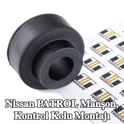 TEDGUM Manşon, kontrol kolu montajı — Nissan Patrol