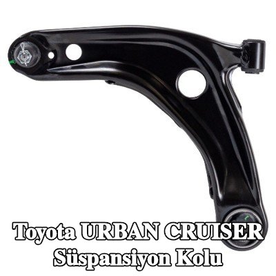 FEBI BILSTEIN Ön Aks Sol Süspansiyon Kolu, Alt, Çelik, bilyeli mafsal ile, taç somun ve çatal pimli, lastik yastıklı — Toyota Urban Cruiser