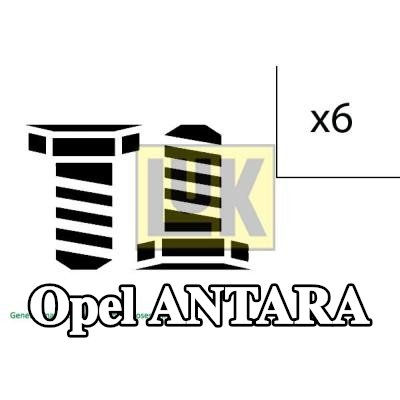 LuK مجموعة براغي، دولاب الموازنة — 2008 Opel Antara