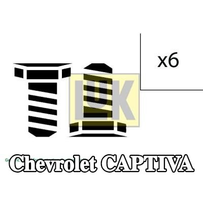 LuK مجموعة براغي، دولاب الموازنة — 2008 Chevrolet Captiva