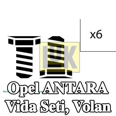 LuK Vida seti, volan — 2008 Opel Antara