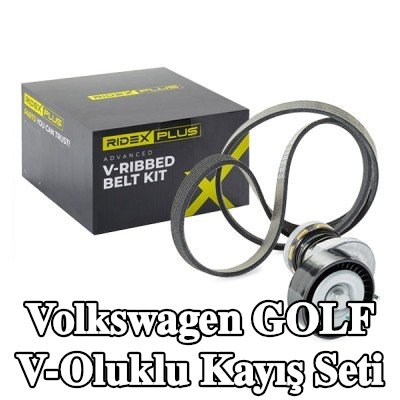 RIDEX PLUS V-Oluklu Kayış Seti — 2003 Volkswagen Golf