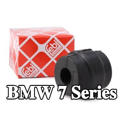 FEBI BILSTEIN جلبة قضيب مانع للانقلاب المحور الأمامي, 21mm, EPDM (مطاط الإيثيلين بروبيلين ديين مونومر (الفئة M)) — 2000 BMW 7 Series