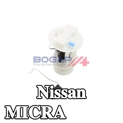 BOGAP مضخة وقود كهربائية, 120l/h, بدون حشية/مانع تسرب, بدون مستشعر ضغط — 2004 Nissan Micra