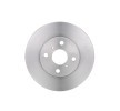 BOSCH Fren diski Dış Çap: 255mm, Havalandırmalı, içten havalandırmalı, Yağlanmış — Toyota Echo (5)