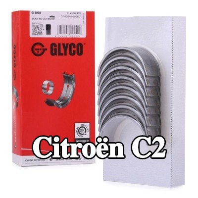 GLYCO محامل الطرف الكبير من سبائك الألومنيوم على قاعدة فولاذية — Citroën C2