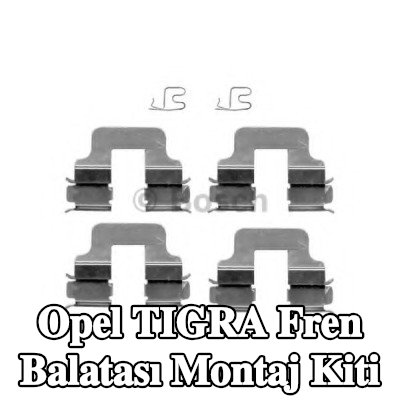 BOSCH Fren balatası montaj kiti — Opel Tigra