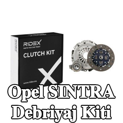 RIDEX Debriyaj diski ile debriyaj kiti, debriyaj ayırma yatağı ile, merkezi yardımcı silindirli — Opel Sintra