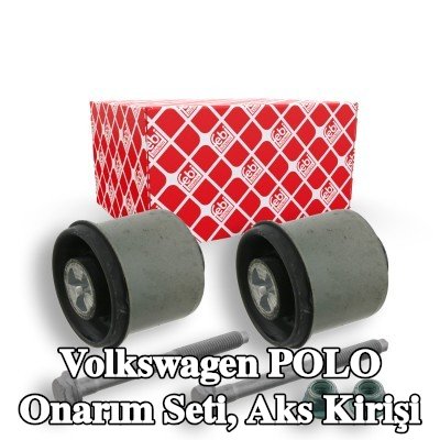FEBI BILSTEIN Onarım Seti, aks kirişi Arka Aks Sol, Arka Aks Sağ, somunlu, cıvata/vida ile — 2000 Volkswagen Polo