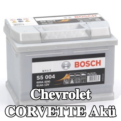 BOSCH Akü S5, 004 — 2012 Chevrolet Corvette