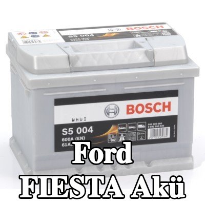 BOSCH Akü S5, 004 — 1990 Ford Fiesta