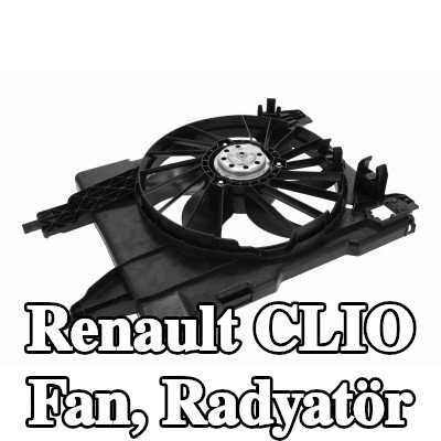 VEMO Fan, radyatör — 1997 Renault Clio