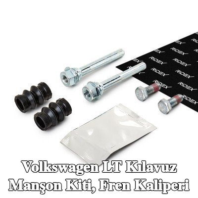RIDEX Kılavuz manşon kiti, ön aks fren kaliperi, Arka Aks — 1990 Volkswagen Lt
