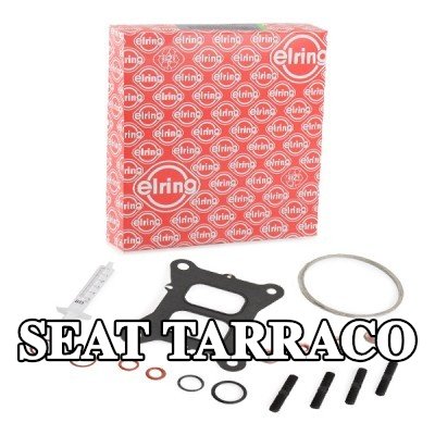 ELRING مجموعة التثبيت, الشاحن مع الحشيات/الأختام, مع مسامير/براغي — 2018 SEAT Tarraco