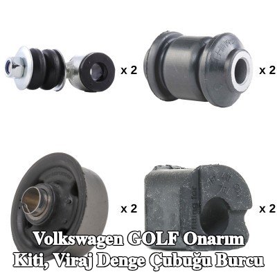 RIDEX Onarım kiti, viraj denge çubuğu burcu — 1992 Volkswagen Golf