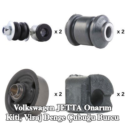 RIDEX Onarım kiti, viraj denge çubuğu burcu — 1992 Volkswagen Jetta