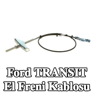 BOSCH El freni kablosu 718mm — 2002 Ford Transit