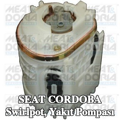 MEAT & DORIA Swirlpot, yakıt pompası — SEAT Cordoba