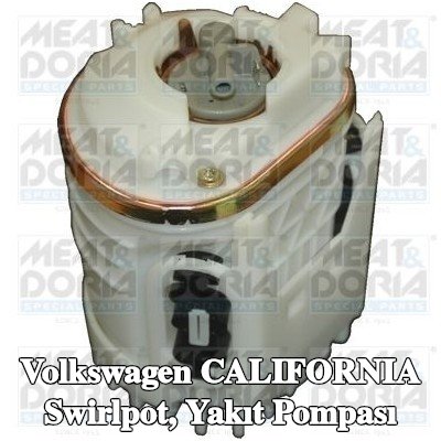 MEAT & DORIA Swirlpot, yakıt pompası — Volkswagen California