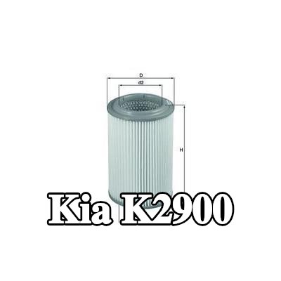 MAHLE مرشح الهواء — Kia K2900