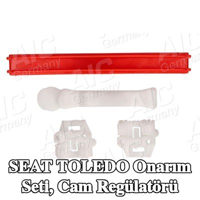 AIC Onarım Seti, cam regülatörü Ön, her iki taraf — 1997 SEAT Toledo