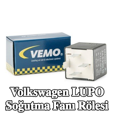 VEMO Soğutma fanı rölesi Q+, orijinal ekipman üreticisi kalitesi MADE IN GERMANY — 2000 Volkswagen Lupo