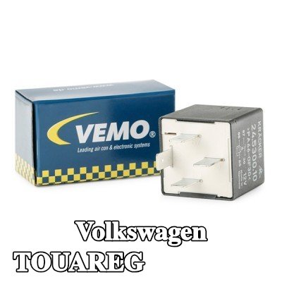 VEMO مرحل مروحة التبريد Q+, جودة المصنع الأصلي صنع في ألمانيا — 2003 Volkswagen Touareg
