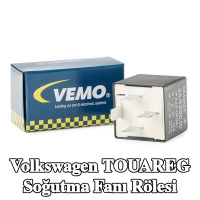 VEMO Soğutma fanı rölesi Q+, orijinal ekipman üreticisi kalitesi MADE IN GERMANY — 2004 Volkswagen Touareg