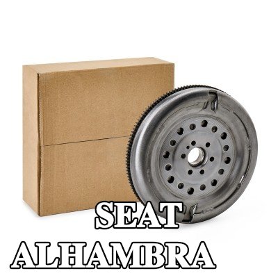 RIDEX REMAN حذافة مع مجموعة براغي, للمحركات المزودة بحذافة ثنائية الكتلة — 2000 SEAT Alhambra