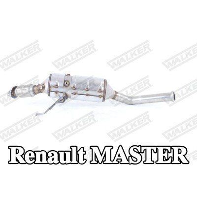 WALKER مرشح جسيمات الديزل مع قطع التثبيت — Renault Master