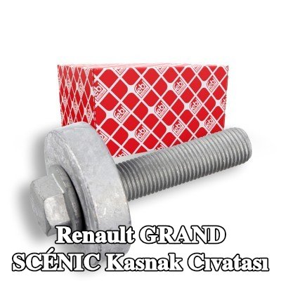 FEBI BILSTEIN Kasnak Cıvatası ön taraf — Renault Grand Scénic