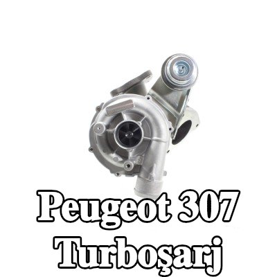 ALANKO Turboşarj Motor, Conta Seti dahil, sabitleme/montaj malzemesi ile — Peugeot 307