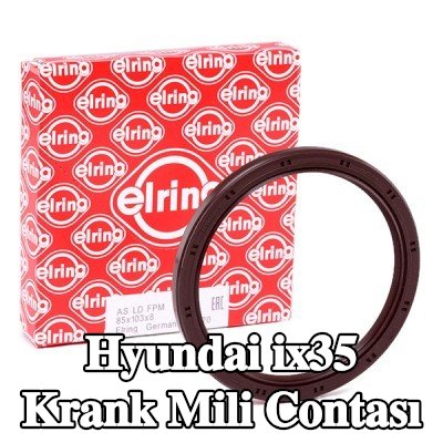ELRING FPM (florlu kauçuk) krank mili contası — 2009 Hyundai ix35