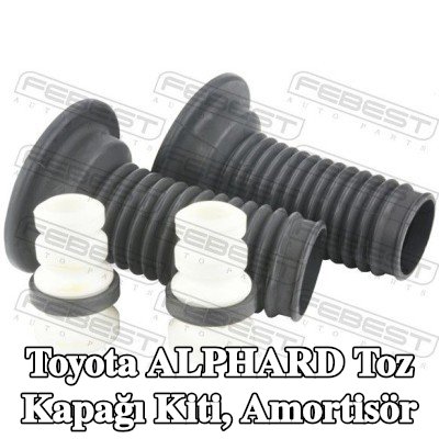FEBEST Toz kapağı kiti, amortisör Ön Aks — Toyota Alphard