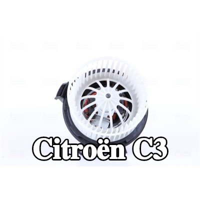 NISSENS محرك منفاخ التدفئة بدون مقاوم — 2012 Citroën C3