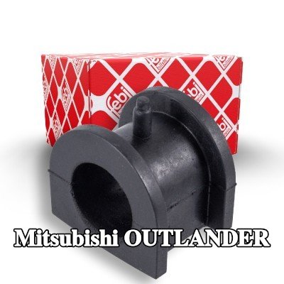 FEBI BILSTEIN جلبة قضيب مانع للانقلاب المحور الأمامي, 26mm, مطاط — 2002 Mitsubishi Outlander
