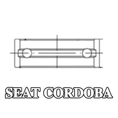 MAHLE محمل العمود المرفقي — SEAT Cordoba