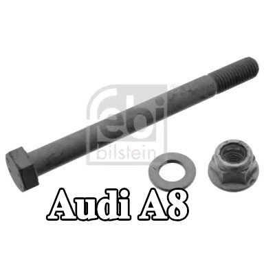 FEBI BILSTEIN مجموعة أدوات التركيب, ذراع التعليق للمحور الأمامي الأيسر, المحور الأمامي الأيمن — Audi A8