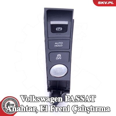 ESEN SKV Anahtar, el freni çalıştırma — 2013 Volkswagen Passat