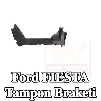 VAN WEZEL Sol arka tampon braketi — 2012 Ford Fiesta