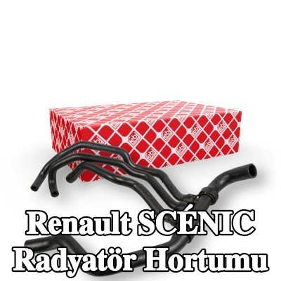FEBI BILSTEIN Radyatör hortumu Sol alt — 2004 Renault Scénic