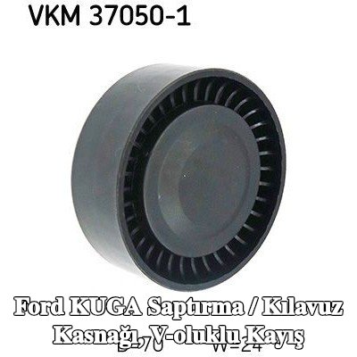 SKF Saptırma / kılavuz kasnağı, V-ribbed belt Ø: 70mm — 2011 Ford Kuga