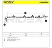 RIDEX ABS sensörü Ön Aks, Ön aks her iki taraf — 2008 Opel Zafira (2)