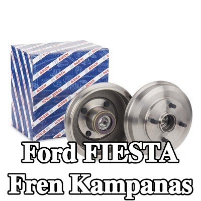 BOSCH Arka aks fren kampanası, 243mm, ABS sensör halkalı, tekerlek yatağı ile — 2001 Ford Fiesta