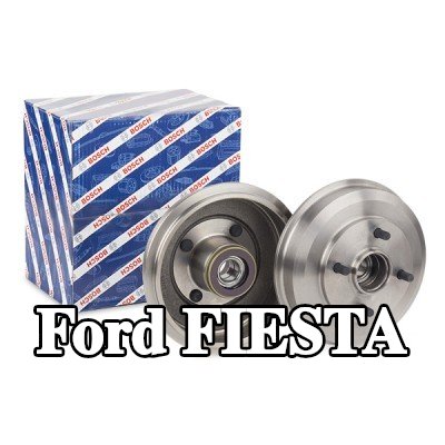 BOSCH أسطوانة الفرامل للمحور الخلفي, 243mm, مع حلقة مستشعر ABS, مع محمل العجلة — 2002 Ford Fiesta