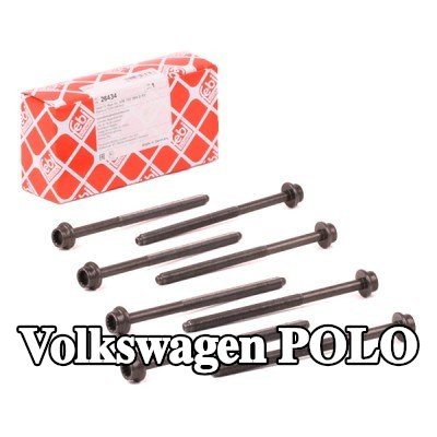 FEBI BILSTEIN مجموعة البراغي, رأس الأسطوانة 138mm — 2012 Volkswagen Polo