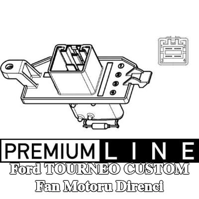 MAHLE Fan motoru direnci — 2012 Ford Tourneo Custom