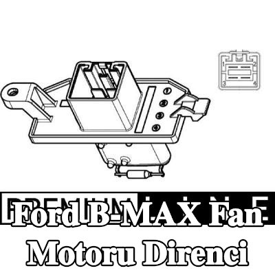 MAHLE Fan motoru direnci — Ford B-max