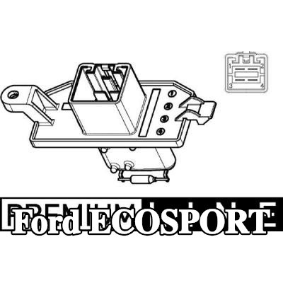 MAHLE مقاوم محرك المنفاخ — Ford Ecosport