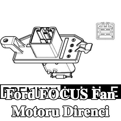MAHLE Fan motoru direnci — Ford Focus
